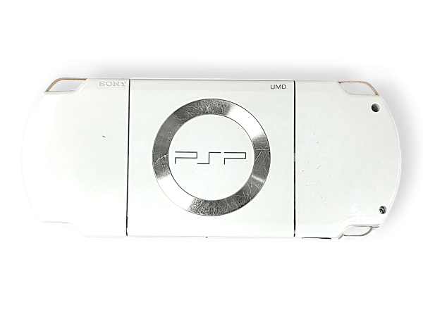 SONY PSP Slim 2002 WHITE + Charger + Mem Card Adapter + Case - Image 3