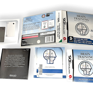 Dr Kawashima's Brain Training: How Old Is Your Brain? (DS) CASE + BOOKLET, NO CART