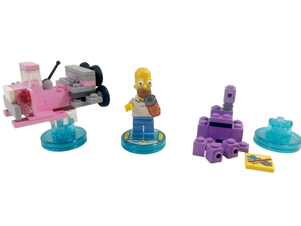 LEGO Dimensions - The Simpsons Level Pack (Homer & Buildables) - Image 2