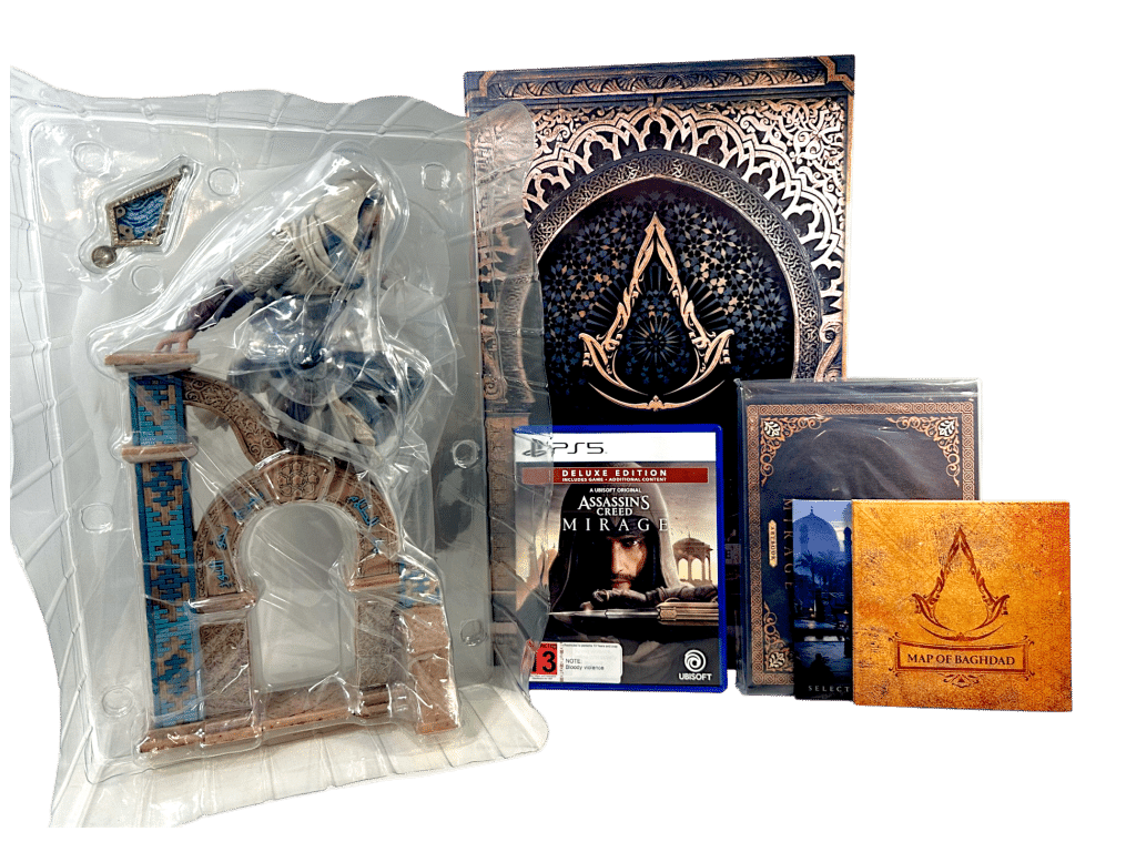 Assassin’s Creed Mirage Deluxe Edition (PS5) BIG BOX STATUE ED,. - Image 2