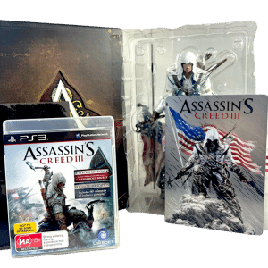 Assassin’s Creed III Special Edition (PS3) BIG BOX STATUE ED.