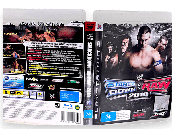 WWE SmackDown vs Raw 2010 (PS3) *GENUINE STEEL TIN EDITION* - Image 8