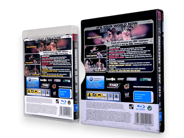 WWE SmackDown vs Raw 2010 (PS3) *GENUINE STEEL TIN EDITION* - Image 7