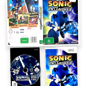 SONIC Unleashed (Wii) *MINT COMPLETE*