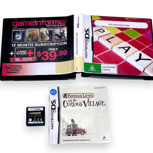 Professor Layton and the Curious Village (DS) *INCLUDES MANUAL*