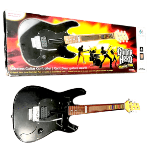 Guitar Hero World Tour Wireless Guitar Controller (PS3/PS2) RARE - BOXED