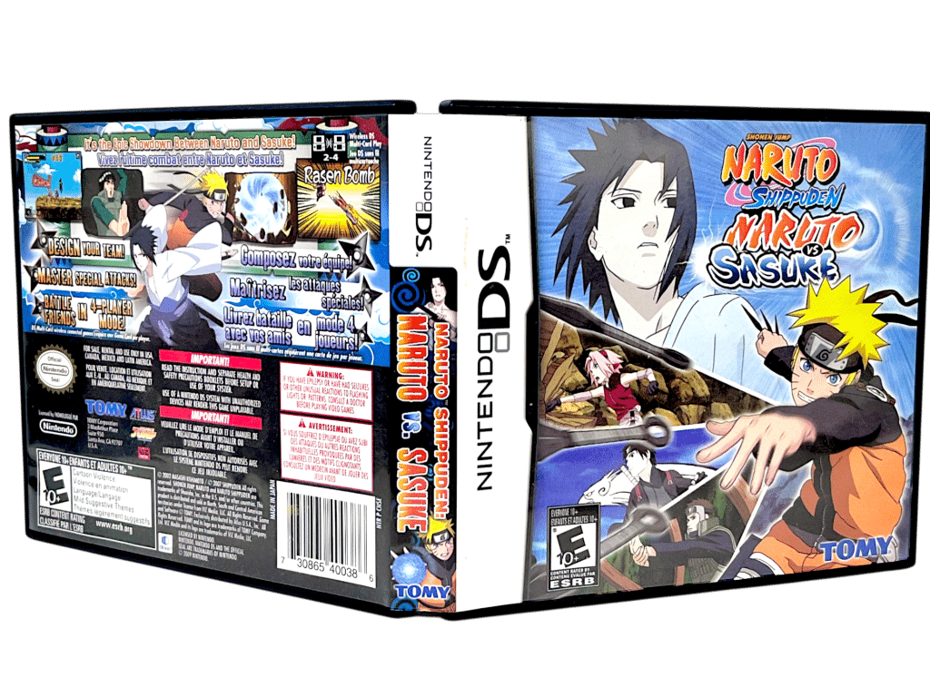 Naruto Shippuden: Naruto vs Sasuke (DS) *MINT COMPLETE* - Image 4