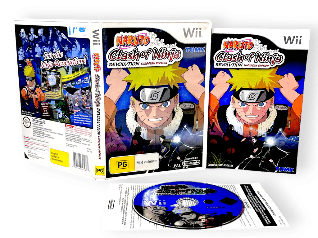 Naruto: Clash of Ninja Revolution (Nintendo Wii)