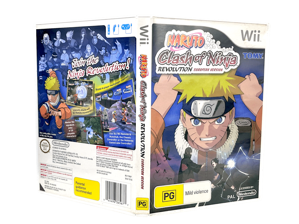Naruto: Clash of Ninja Revolution (Nintendo Wii) - Image 3