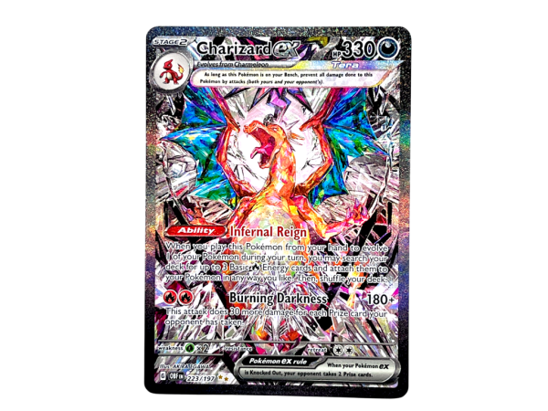 Charizard Ex Rarest Versions POKEMON TCG - Charizard ex - 223/197 - Secret Rare - Appleby Games