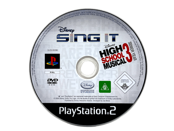 Disney Sing It: High School Musical 3 - Senior Year (PS2)