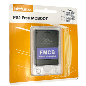 PS2 Free McBoot 32MB Memory Card (FMCB) (NEW SEALED)