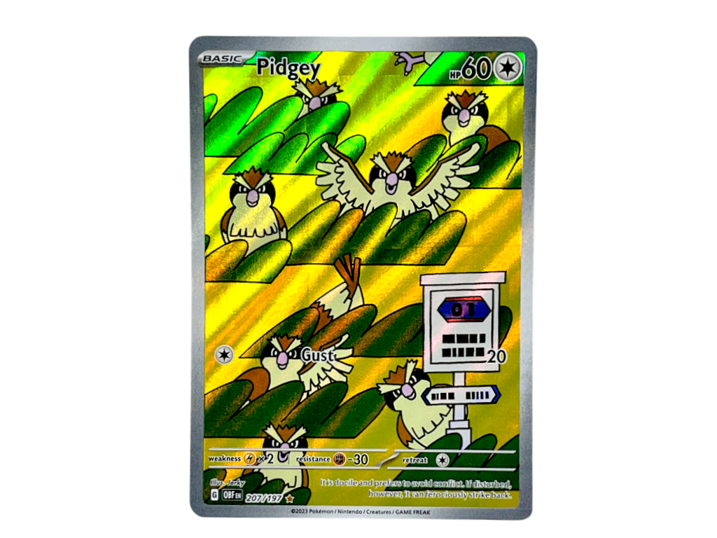 POKEMON TCG - Pidgey 207/197 Obsidian Flames