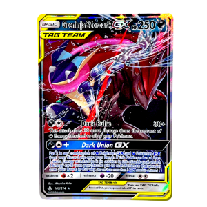 POKEMON TCG - Greninja & Zoroark GX Tag Team Unbroken Bonds 107/214