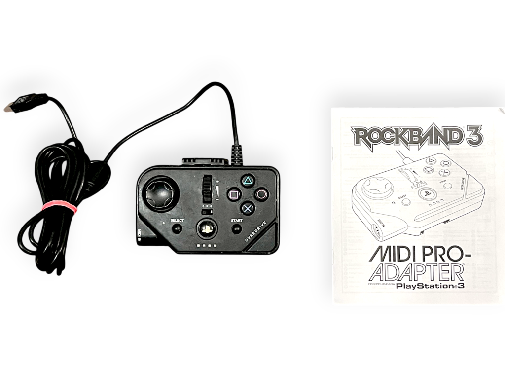 Rock Band 3 MIDI Pro Adapter (PS3) PLUS MIDI Cable (5-Pin DIN) - Image 9