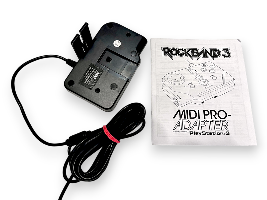 Rock Band 3 MIDI Pro Adapter (PS3) PLUS MIDI Cable (5-Pin DIN) - Image 4