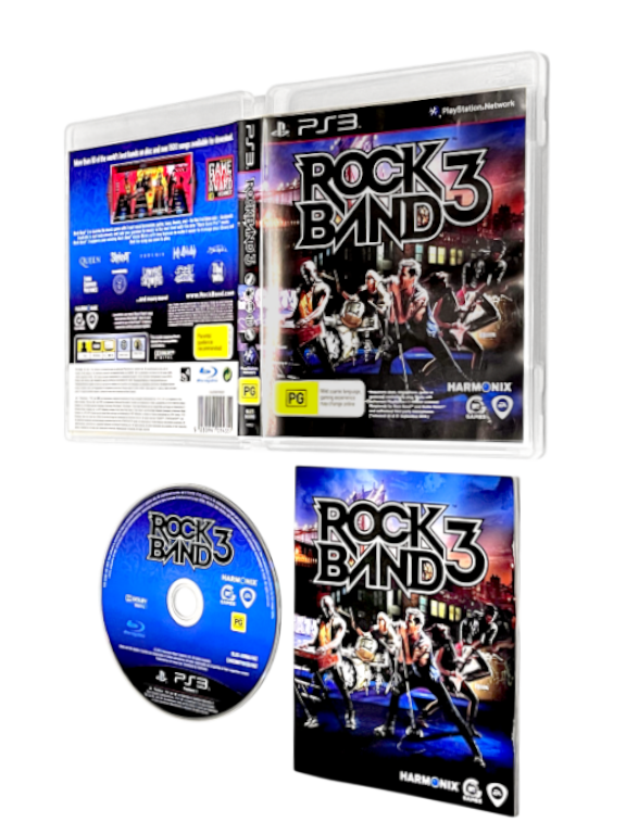 Rock Band 3 (PS3) *MINT COMPLETE* - Image 2