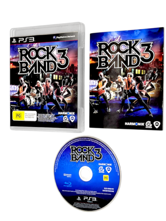 Rock Band 3 (PS3) *MINT COMPLETE*