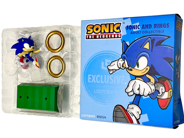Sonic the Hedgehog - Sonic & Rings Collectible Figure (Loot Crate) - Image 2