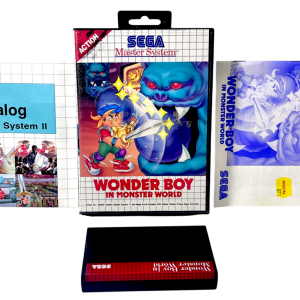 Wonder Boy in Monster World (Sega Master System) *MINT COMPLETE*