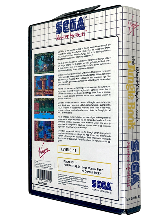 The Jungle Book (Sega Master System) *EXCELLENT & COMPLETE* - Image 3