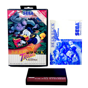 Deep Duck Trouble Starring Donald Duck (Sega Master System) *EXCELLENT & COMPLETE*