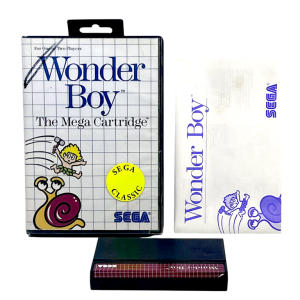 Wonder Boy (Sega Master System) *EXCELLENT & COMPLETE*
