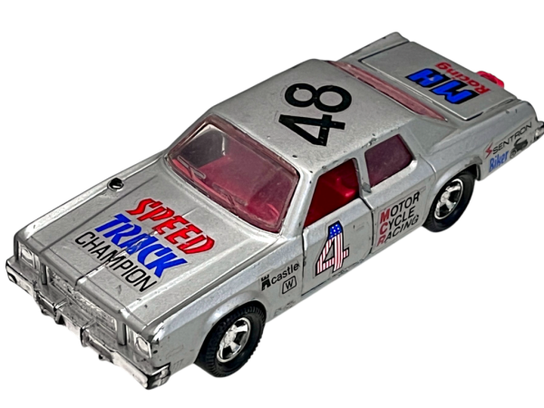 Vintage Matchbox SuperKings K-91 Motorcycles + Plymouth Gran Fury (1983) - Image 5