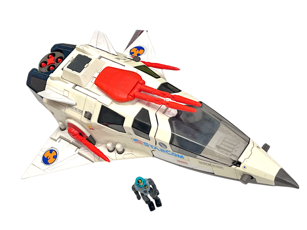 STARCOM Coleco Vintage 1986 Starmax Bomber + 3 Figures - Image 6