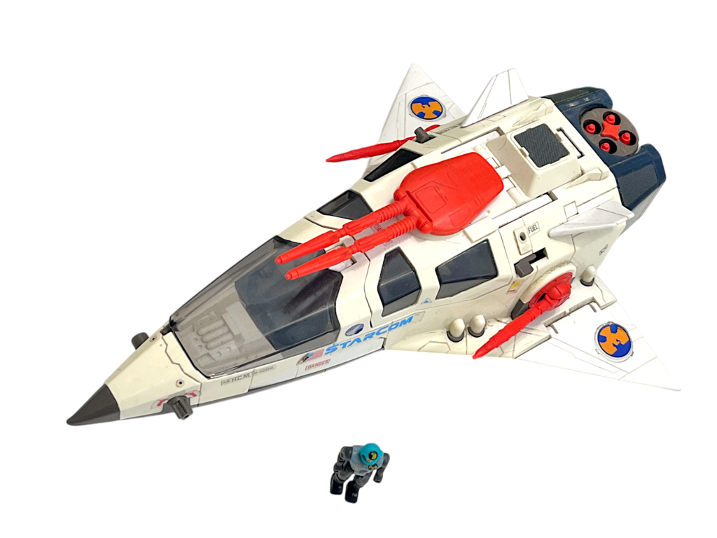 STARCOM Coleco Vintage 1986 Starmax Bomber + 3 Figures - Image 15