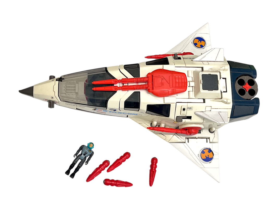 STARCOM Coleco Vintage 1986 Starmax Bomber + 3 Figures - Image 4