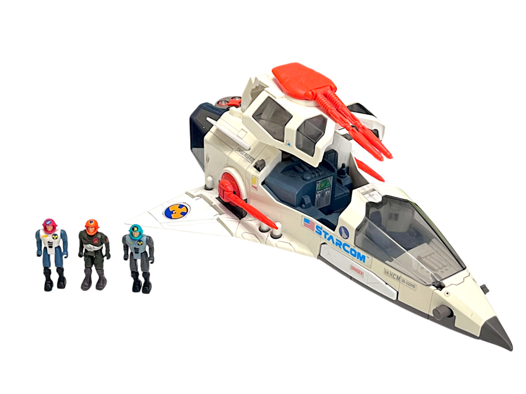 STARCOM Coleco Vintage 1986 Starmax Bomber + 3 Figures - Image 11