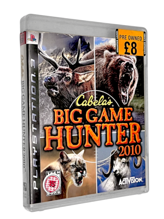 Cabela’s Big Game Hunter 2010 (PS3) CASE, NO DISC