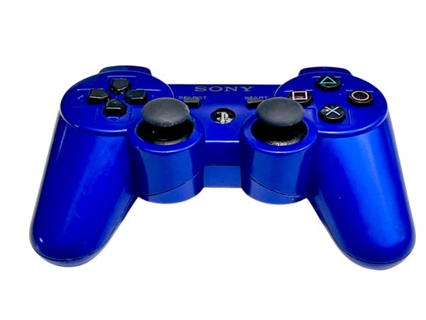 GENUINE SONY DualShock 3 Wireless PS3 Controller Metallic Blue - Image 3