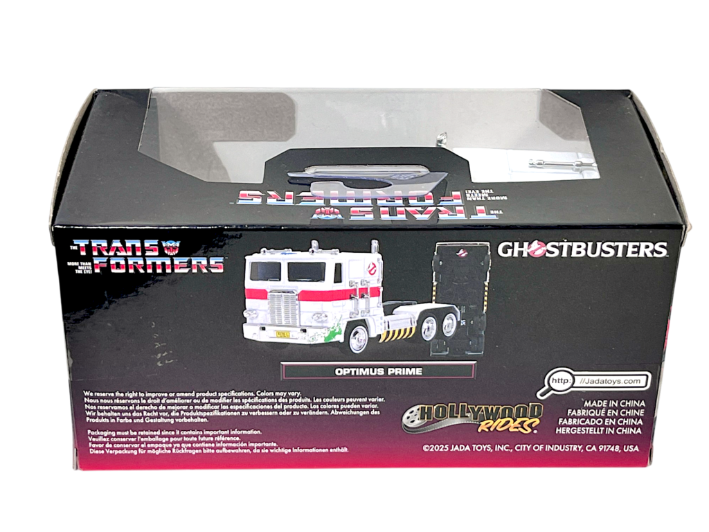 Jada Toys Transformers Optimus Prime Ghostbusters Truck - Image 2