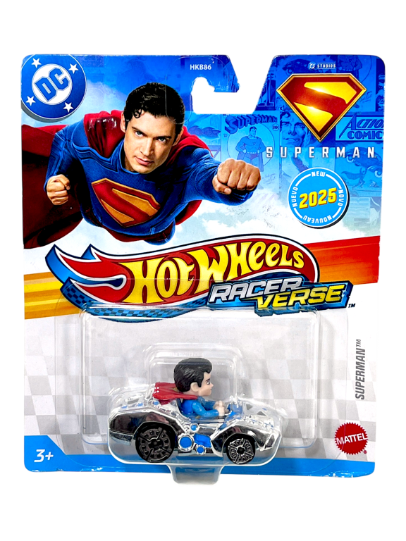 Hot Wheels RacerVerse - Superman Character Car