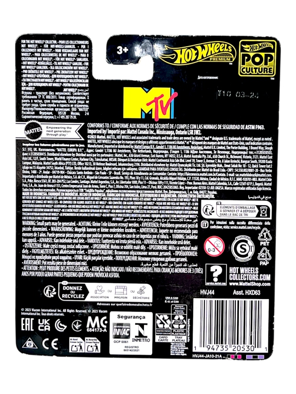 Hot Wheels Pop Culture "MTV" Dairy Delivery Truck - Image 2