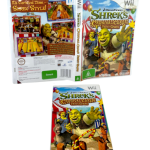 Shrek’s Carnival Craze Party Games (Nintendo Wii) *COMPLETE*