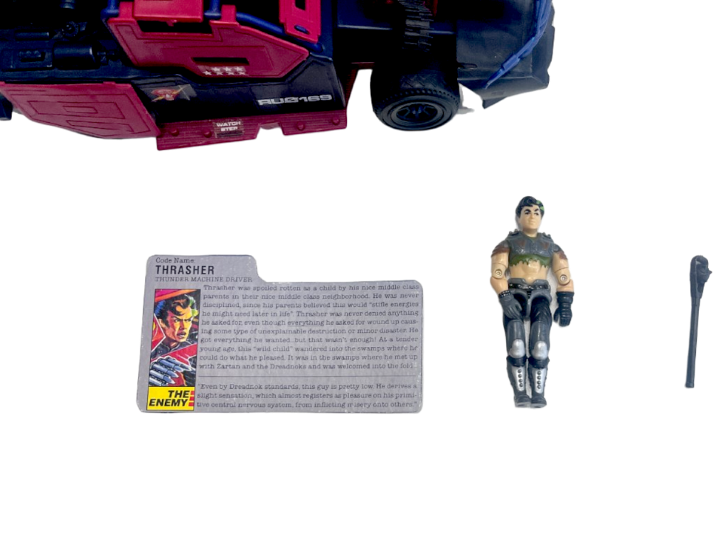 G.I. Joe 1986 DREADNOK THUNDER MACHINE (COMPLETE, EXCELLENT) - Image 9