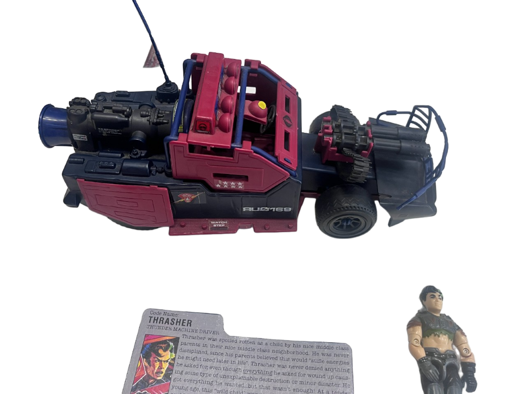 G.I. Joe 1986 DREADNOK THUNDER MACHINE (COMPLETE, EXCELLENT) - Image 2