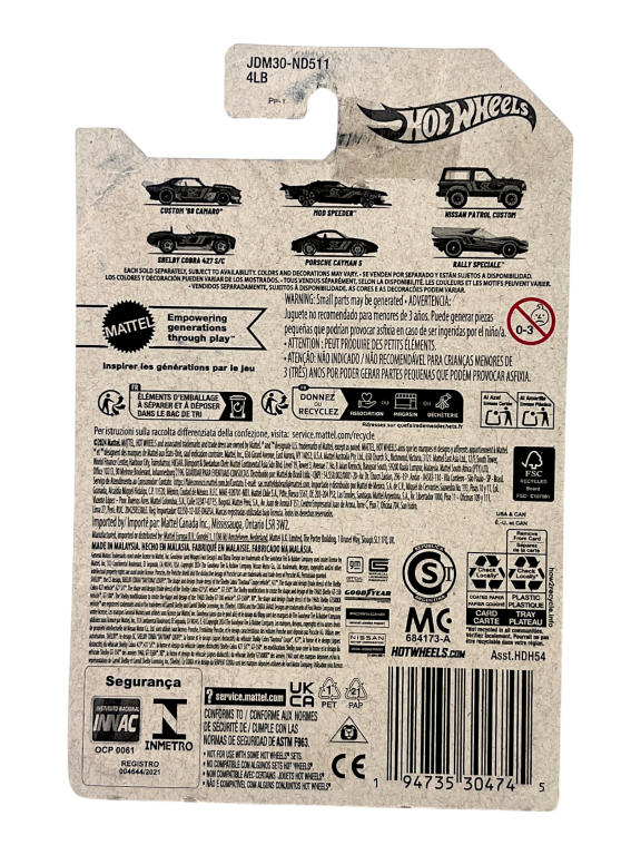 Hot Wheels Purple Porsche Sports Car SEALED - Image 3