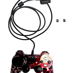 Custom Skull Design Wired Controller (PS2 Controller)
