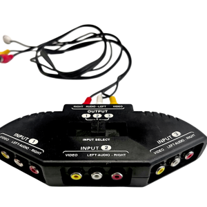 RCA AV 3-Way Input Selector Switch