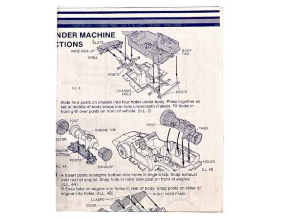 G.I. Joe 1986 DREADNOK THUNDER MACHINE (COMPLETE, EXCELLENT) - Image 11