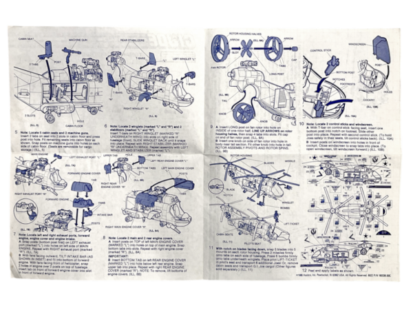 G.I. Joe 1986 TOMAHAWK + Lift Ticket (COMPLETE, EXCELLENT) - Image 14