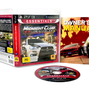 Midnight Club: Los Angeles - Complete Edition (PS3) *MINT COMPLETE*