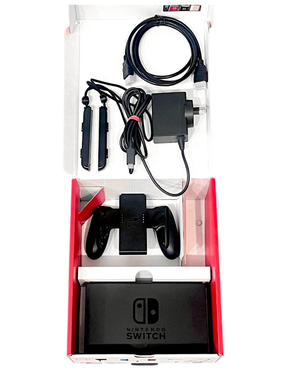 Nintendo Switch Console (Neon Red / Blue) *BOXED V2* - Image 11