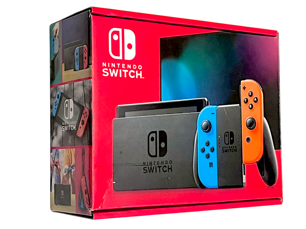 Nintendo Switch Console (Neon Red / Blue) *BOXED V2* - Image 3