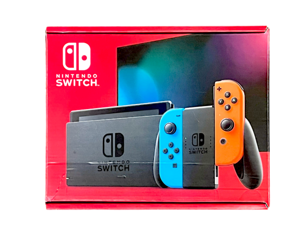 Nintendo Switch Console (Neon Red / Blue) *BOXED V2*
