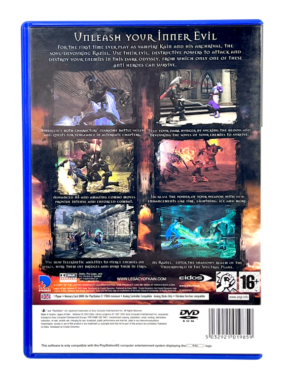 Legacy of Kain: Defiance (PS2) *MINT COMPLETE* - Image 2